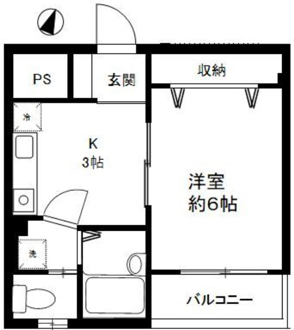 ラフィーネの間取り