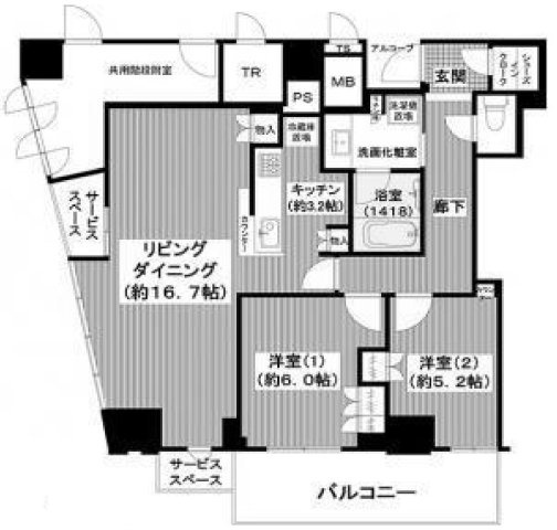 プラウドタワー北浜