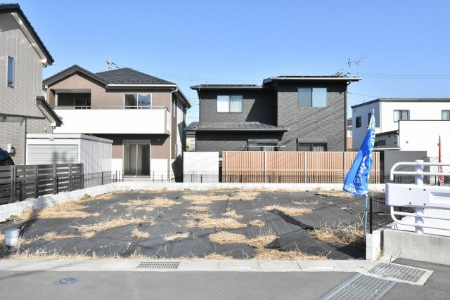 【外観】 | 鴻巣市箕田富士山Ⅱ期全６区画 | 敷地面積４７坪の角地で解放感もあります。