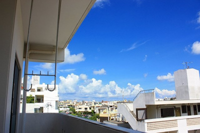 【展望】 | ハイム荻堂 | 201号室のベランダから