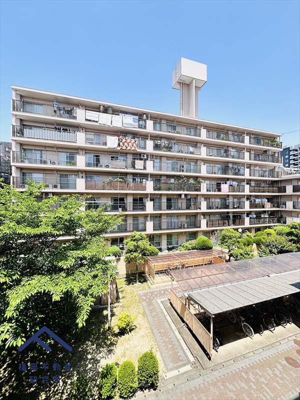 飯倉サンハイツB棟の展望