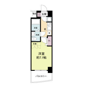 【間取り】 | セレニテ新大阪カルム