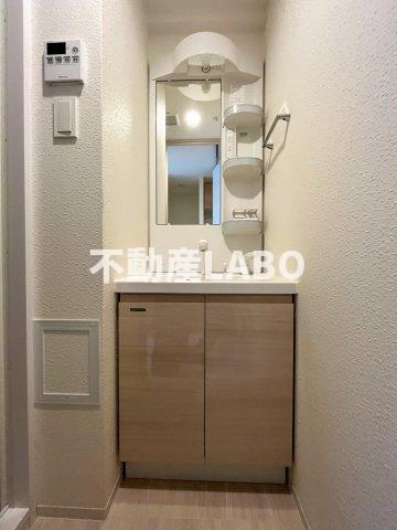 サムティ夕凪LUKSUSの洗面所