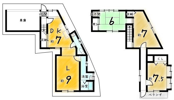 右・西院四条畑町