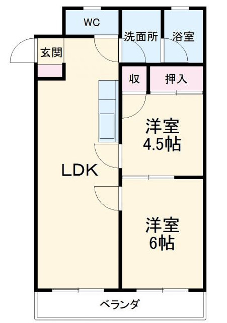 エクセル城下の間取り