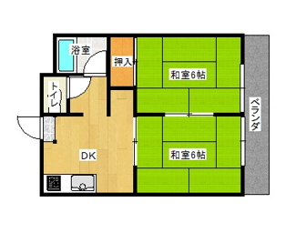 【間取り】 | メゾン・リトルウッズB棟