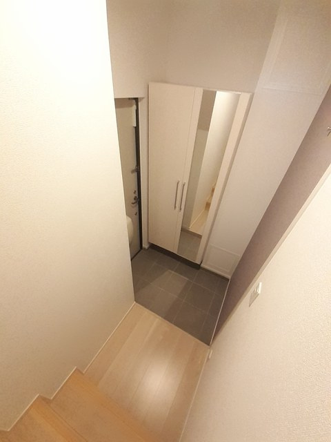 ビュルデ　サボンの玄関