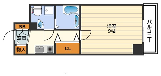 プラディオ天満セレニテの間取り