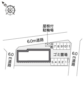 【区画図】 | レオパレスセピアコート