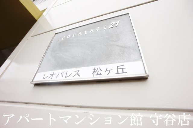 レオパレス松ヶ丘のエントランス