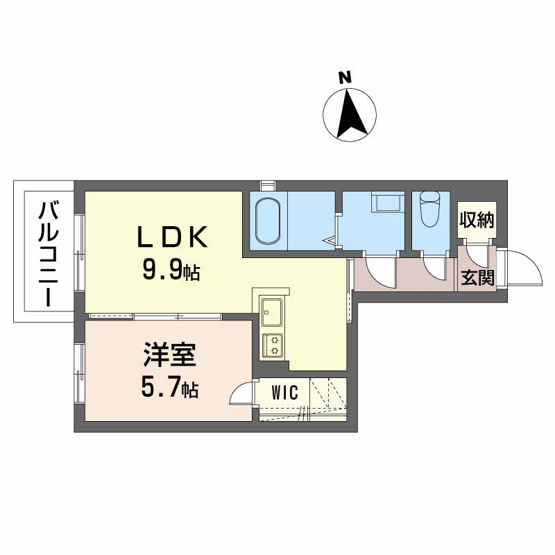 【間取り】 | シャーメゾン宝亀