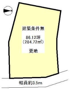 【区画図】 | 神戸市垂水区名谷町字猿倉　土地