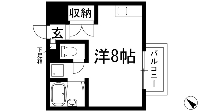 【間取り】 | ヴィラ上ケ原（三番町）
