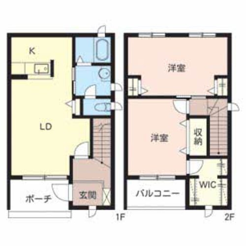 シャーメゾン阿成の間取り