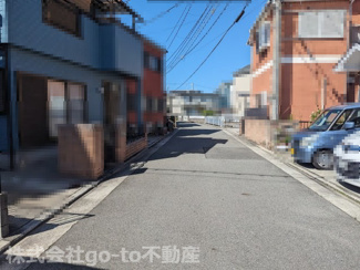 【前面道路含む現地写真】 | 前面道路