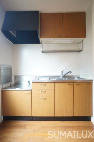 熊本市南区島町１丁目のアパートのキッチン