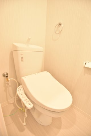 大阪市城東区野江１丁目の賃貸マンションのトイレ