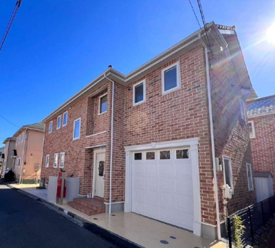 【外観】 | さいたま市緑区三室　外壁総レンガ張り　再生デザイナーズ戸建