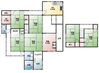 【間取り】 | 八代市千丁町太牟田