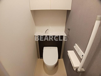 【トイレ】 | エアリーガーデン | 清潔感のあるトイレです