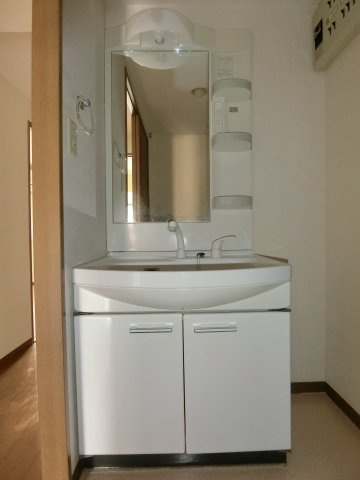 リバーコートの洗面所