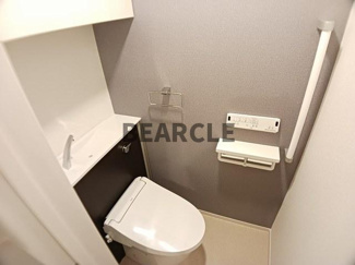 【トイレ】 | エアリーガーデン | ゆったりとした空間のトイレです