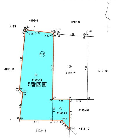 【土地図】 | 南国西しょうぶだに台