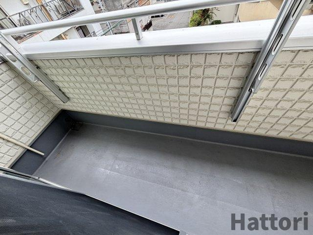 パーチェ豊中のバルコニー