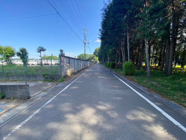 川越市笠幡　中古戸建　「笠幡駅」徒歩24分　敷地60坪　【霞ヶ関西小学区】の前面道路含む現地写真