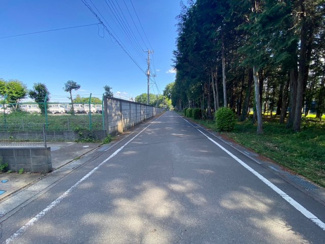 【前面道路含む現地写真】 | 川越市笠幡　中古戸建　「笠幡駅」徒歩24分　敷地60坪　【霞ヶ関西小学区】