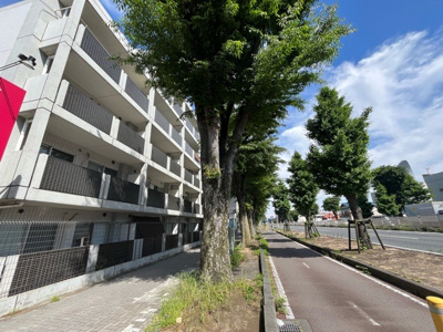 【外観】 | シャルムコート相模原 | 隣家の土地はどうなっているのか、生活利便施設が近くにあるのか、学校まで近いかなど、お客様のライフスタイルにあわせたイメージが重要です。また、近くにあると困る施設が近くにないかも確認するといいでしょう。