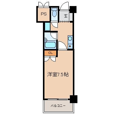 【間取り】 | ＫＭ江坂
