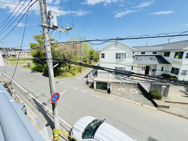 我孫子市柴崎台３丁目新築戸建【我孫子第三小学校：4分】の展望|バルコニーより道路側眺望