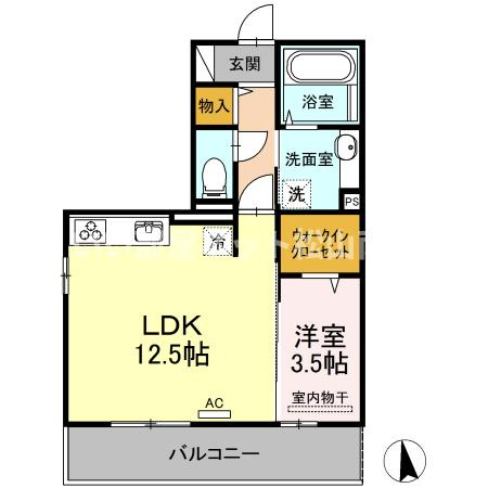 【間取り】 | A＆M朝生田　B棟