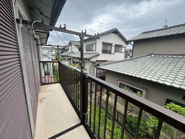 熊取町山の手台2丁目　中古戸建のバルコニー|優しい風を感じることが出来るバルコニー
