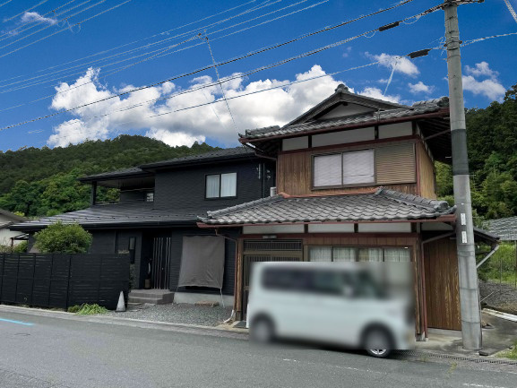 中古戸建　南丹市日吉町上胡麻十一ケ谷の外観