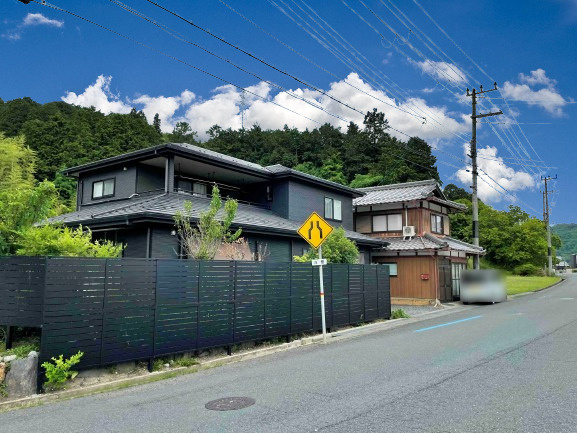 中古戸建　南丹市日吉町上胡麻十一ケ谷の外観