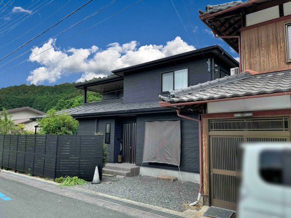 中古戸建　南丹市日吉町上胡麻十一ケ谷の外観