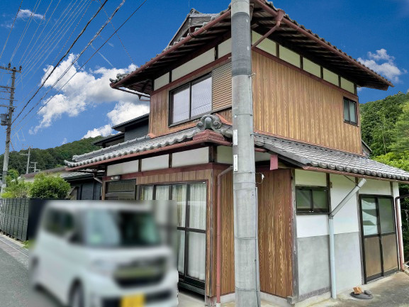 中古戸建　南丹市日吉町上胡麻十一ケ谷の外観