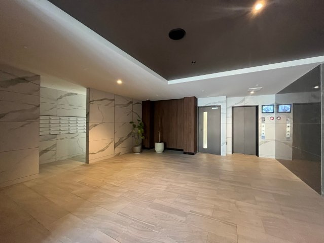 都島高倉町Noahのロビー|清潔なロビーです