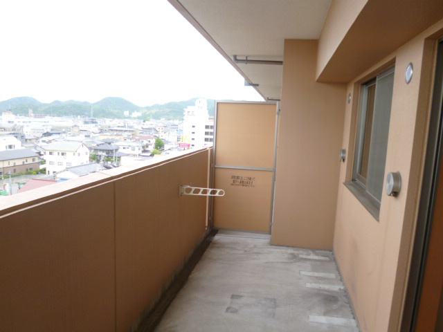 キャッスルコート東雲のバルコニー