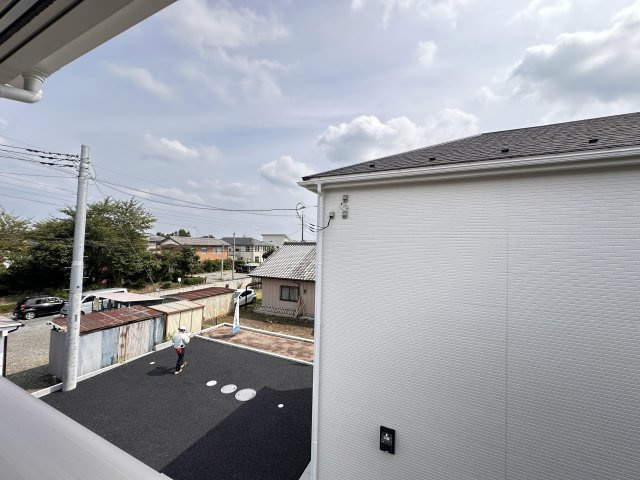 新築　前橋市下増田町第2　クレイドルガーデン　2号棟の展望|現地写真　前橋市下増田町第2　クレイドルガーデン