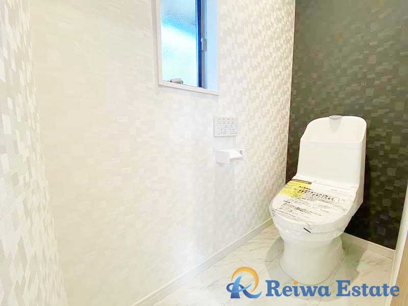 未入居戸建　藤沢市大鋸のトイレ