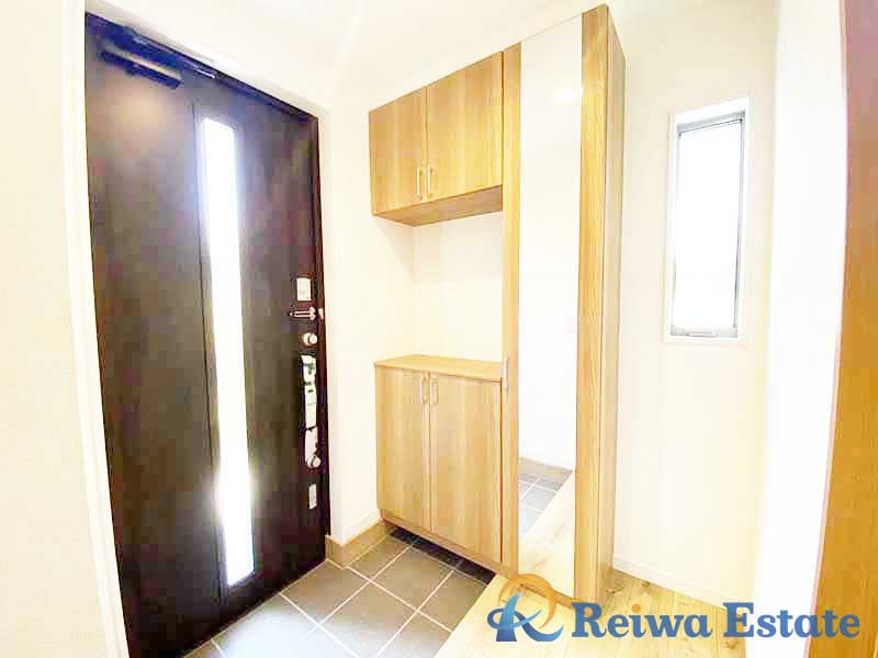 未入居戸建　藤沢市大鋸の玄関