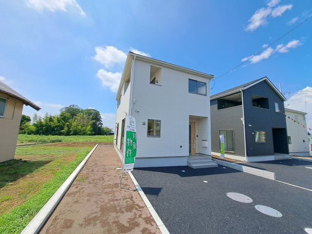 新築　前橋市下増田町第2　クレイドルガーデン　3号棟の外観|現地写真　前橋市下増田町第2　クレイドルガーデン