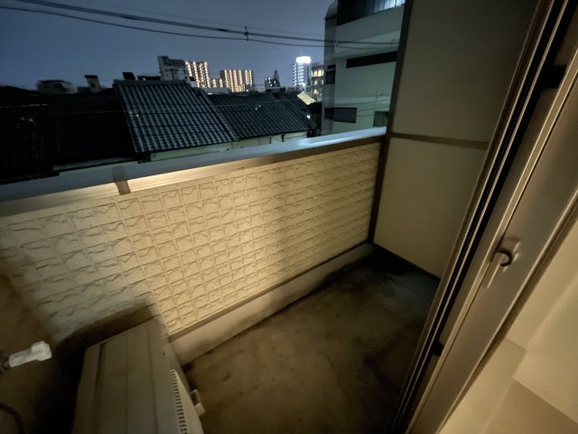 シティコート太子橋今市のバルコニー
