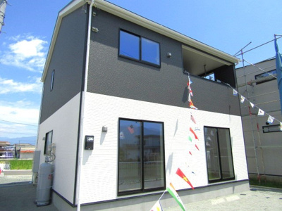 【外観】 | クレイドルガーデン甲府市東下条町第2　2号棟 | 外観もきれいです