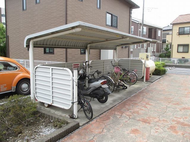 ニューフィールド　ファーストのその他共用部分|駐輪場です