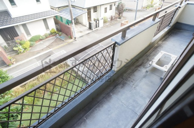 中山台戸建Ⅰのバルコニー
