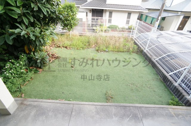 中山台戸建Ⅰの庭